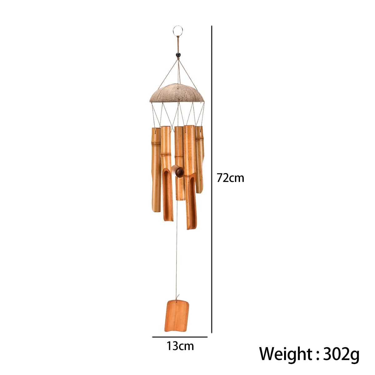 Bamboo & Coconut Wind Chimes