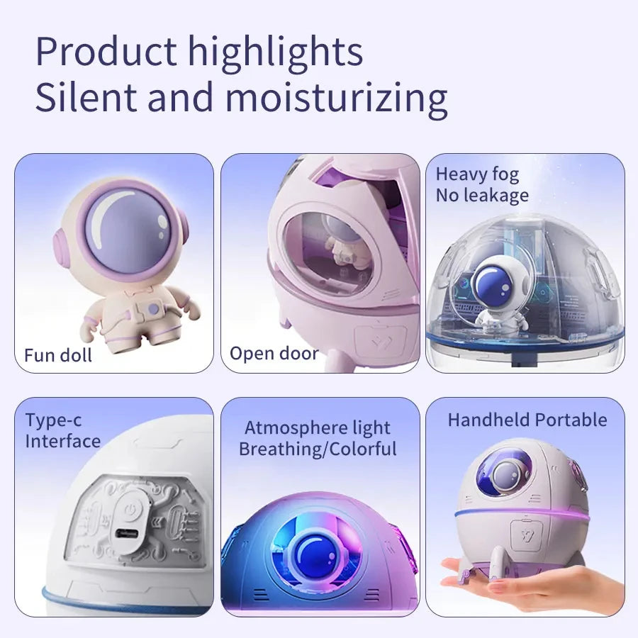 220mL Space Capsule Air Humidifier