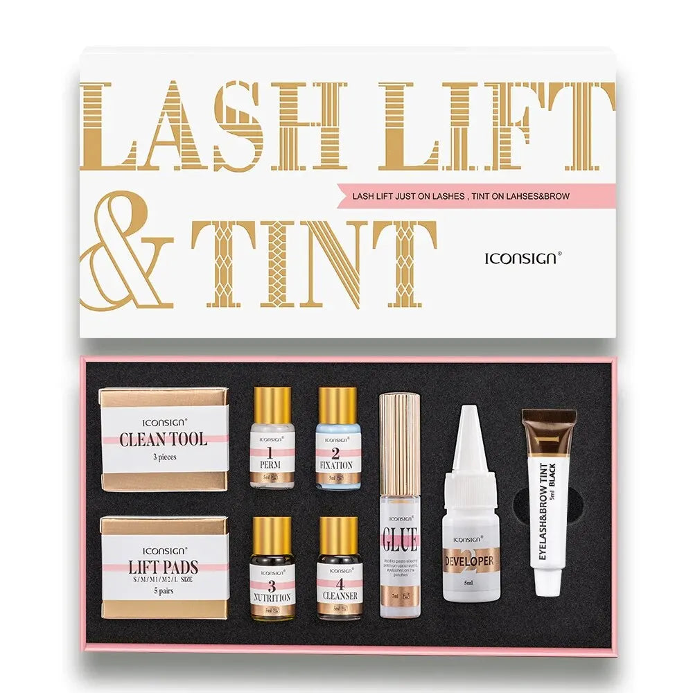 Lash Lift And Brow Dye Tint Kit Lifting Eyelashes Brow Lamination Lash Lifting Set Eyes Makeup Tools