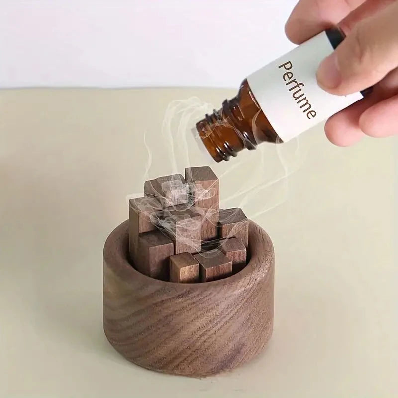 Unique Wood Art Essential Oil Diffuser