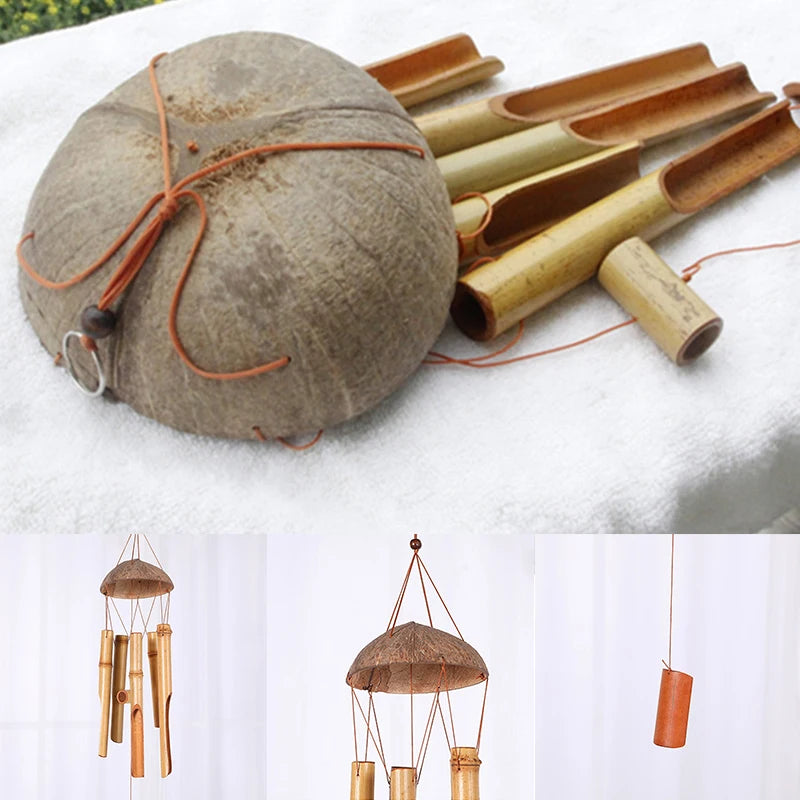 Bamboo & Coconut Wind Chimes