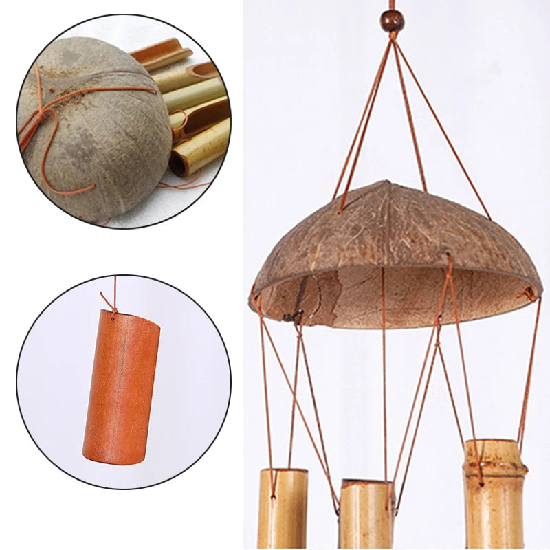 Bamboo & Coconut Wind Chimes