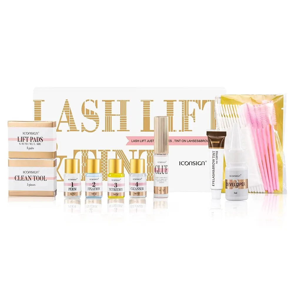 Lash Lift And Brow Dye Tint Kit Lifting Eyelashes Brow Lamination Lash Lifting Set Eyes Makeup Tools