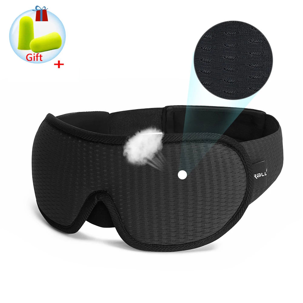 3D Sleeping Mask - Block Out Light Sleep Aid